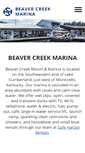 Mobile Screenshot of beavercreekmarina.com